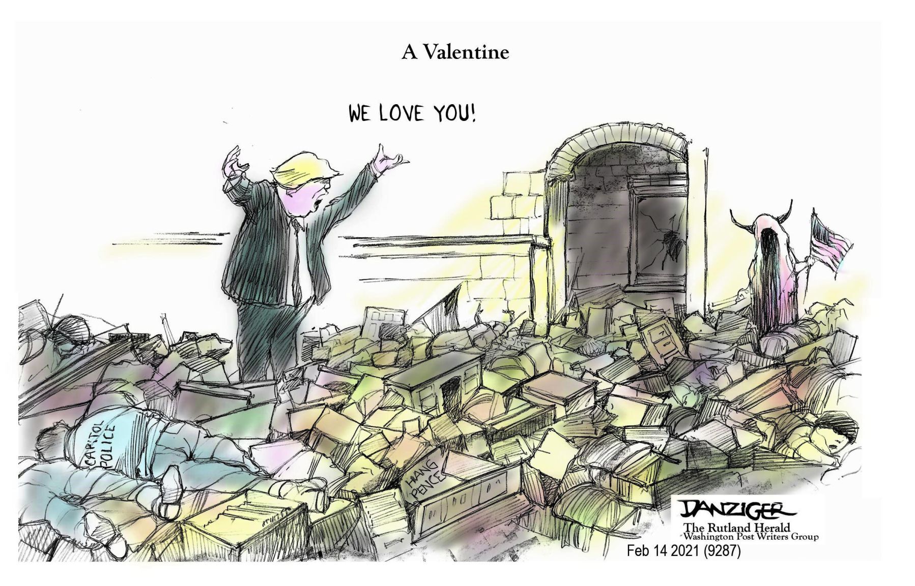Jeff Danziger cartoon